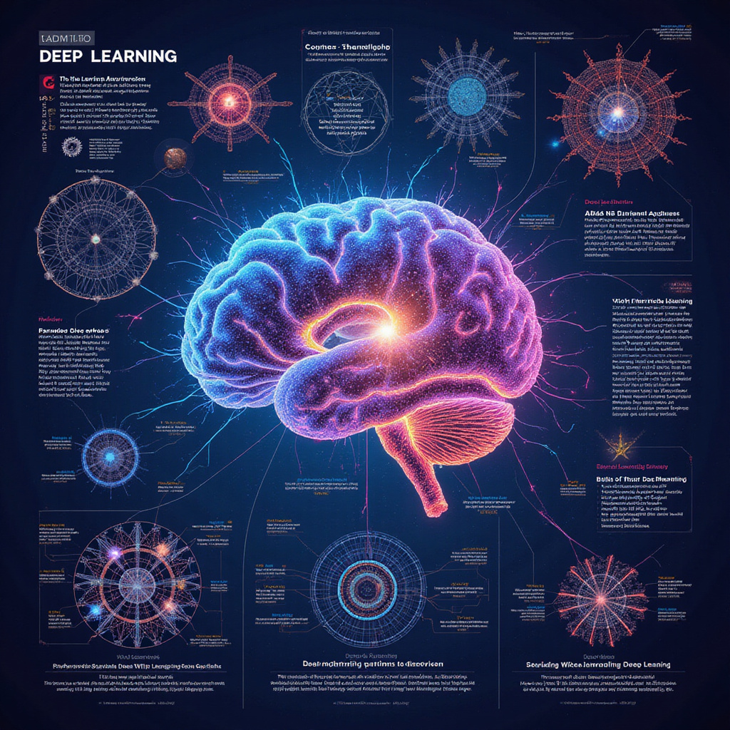 Sieć neuronowa analizująca dane wizualne, z warstwami przetwarzającymi obrazy w kierunku od pikseli do rozpoznawania obiektów.