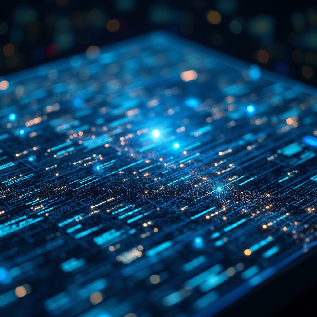 Ekran komputera pokazujący interfejs arkusza kalkulacyjnego Paradigm z widocznymi agentami AI pracującymi w poszczególnych komórkach.