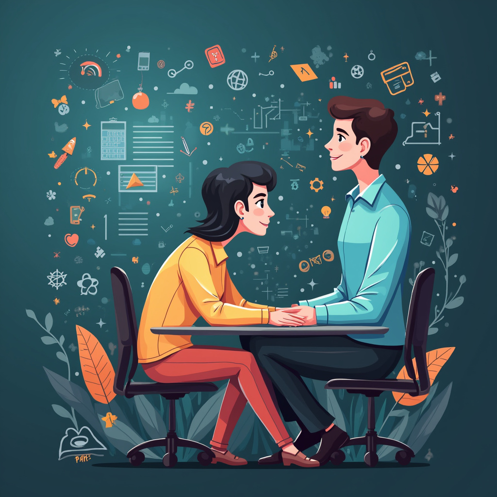 Grupa różnorodnych osób korzystających z nowoczesnych technologii na różnych urządzeniach, symbolizująca równy dostęp do innowacji