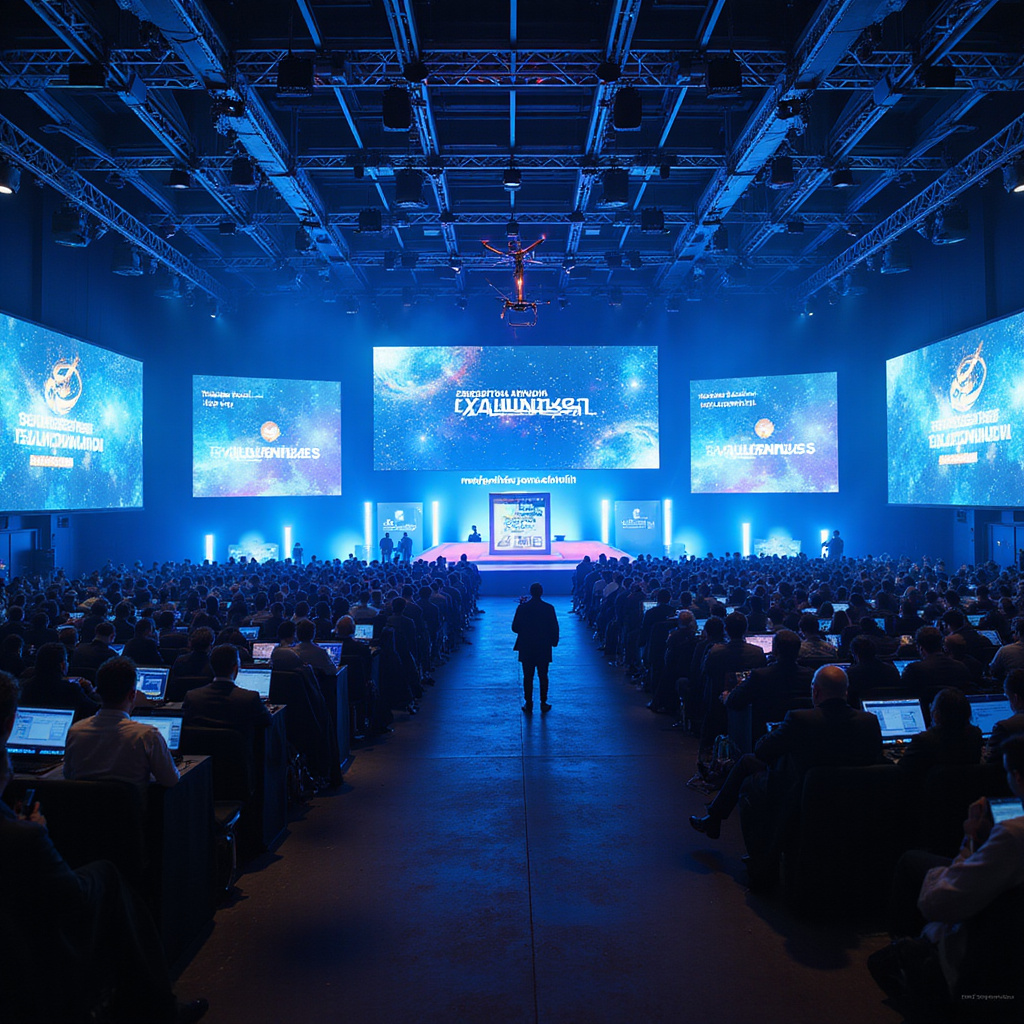 Uczestnicy TechCrunch Disrupt 2025 podczas sesji networkingowej w San Francisco.