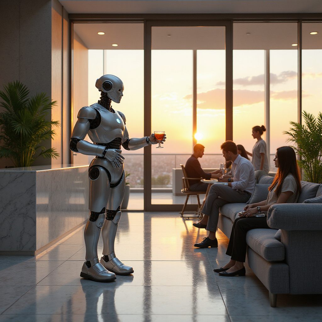 5 powodów, dlaczego roboty zmieniają hotele