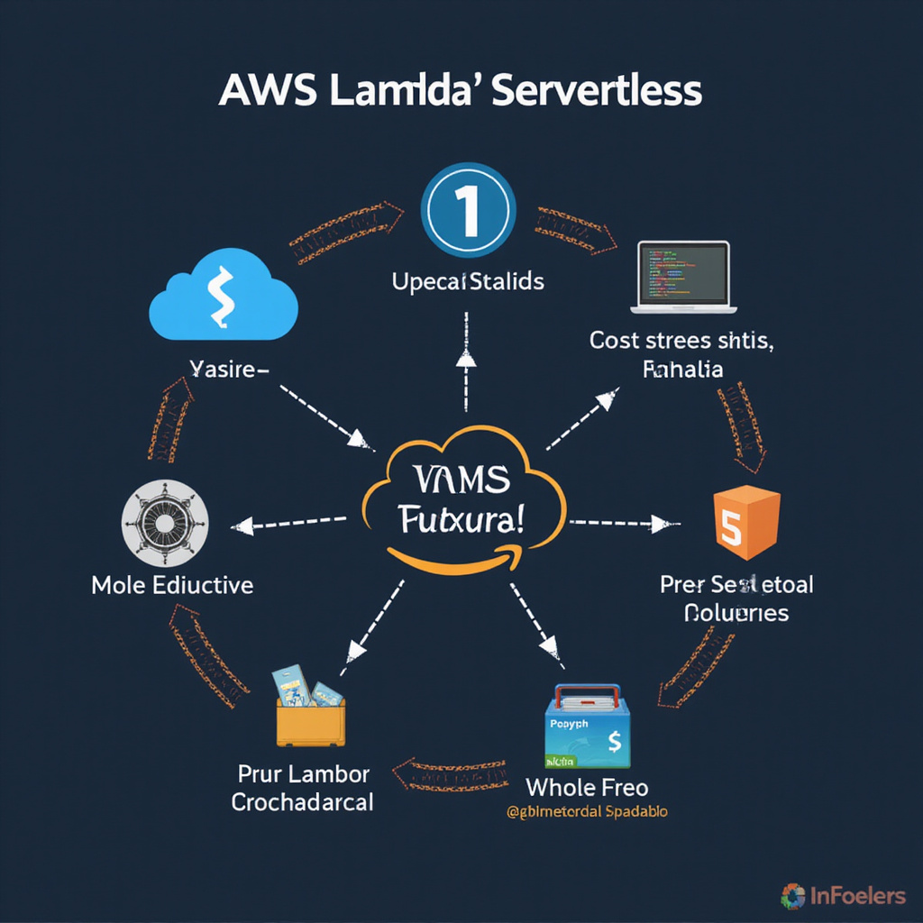 Architektura AWS Lambda – diagram przedstawiający przepływ zdarzeń i funkcji w chmurze