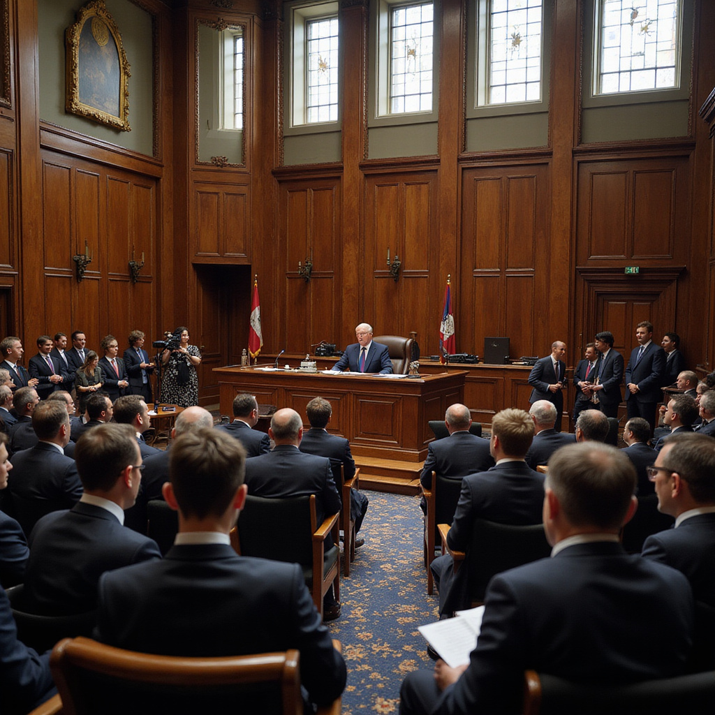 Sędzia Rita F. Lin ogłasza decyzję w sprawie Anthropic podczas rozprawy sądowej w Kalifornii.