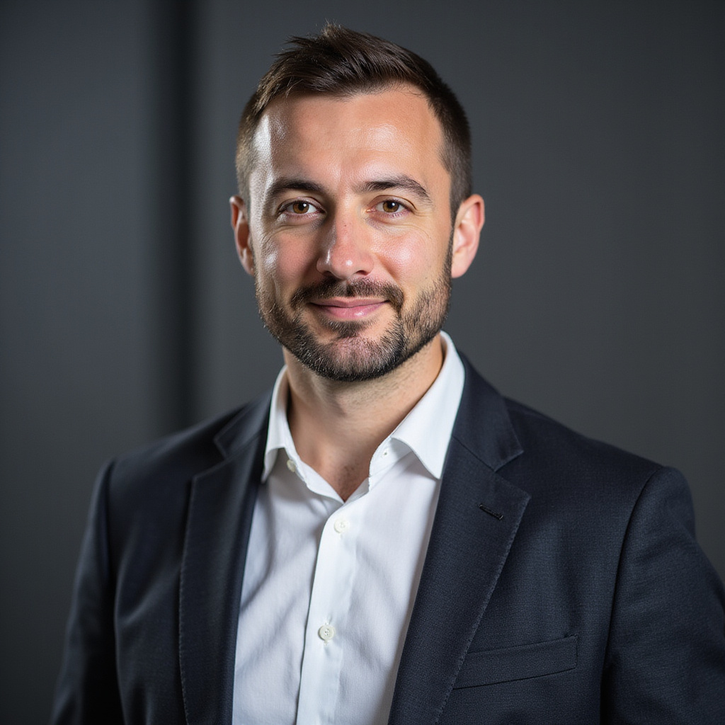 Zespół Rogo prezentuje platformę AI Felix w nowoczesnym biurze nowojorskiej firmy fintech