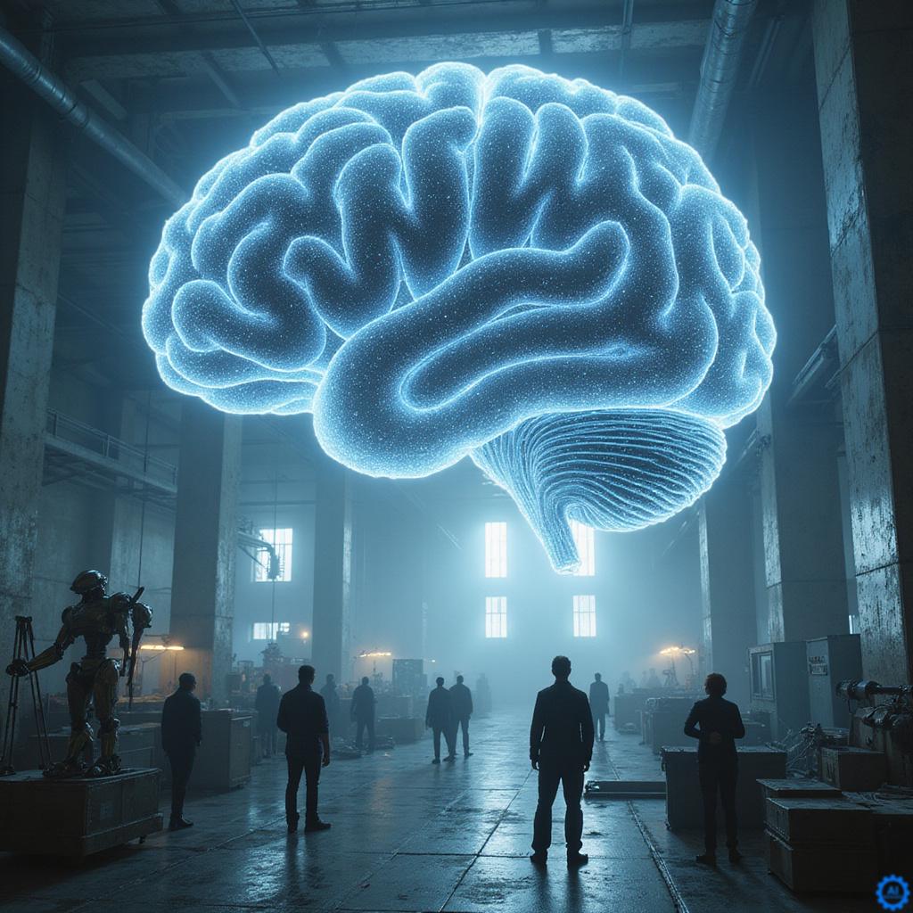 Prezesi firm technologicznych dyskutują na scenie o przyszłości sztucznej inteligencji podczas konferencji branżowej.