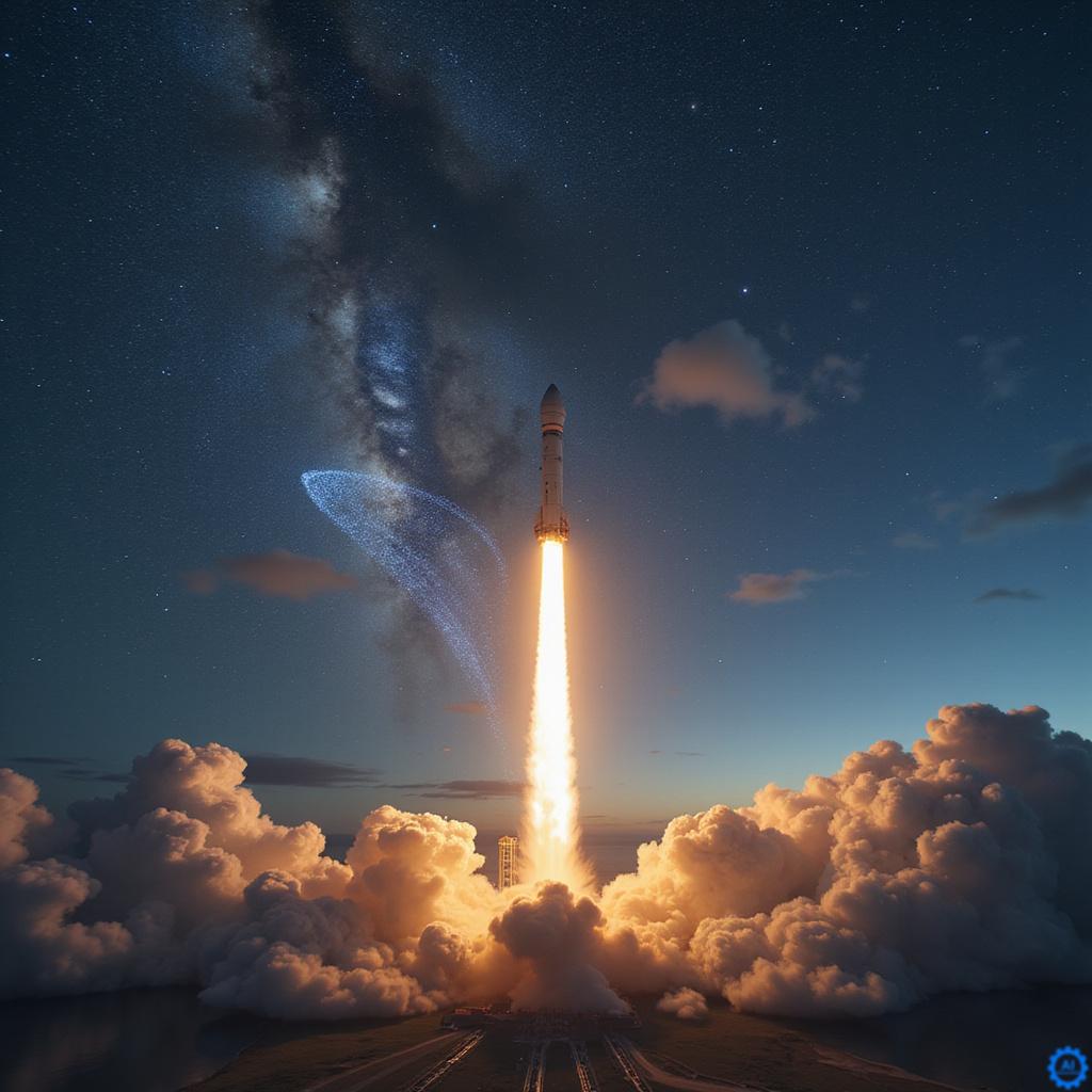 SpaceX i Google: 1800 startów do kosmicznej rewolucji danych